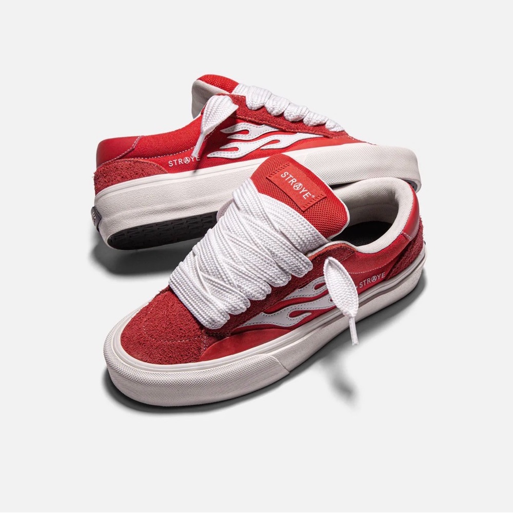 Straye Red Sneakers
